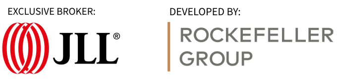 Exclusive Broker, JLL - Developer, Rockefeller Group